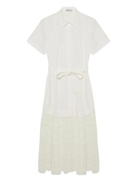 Jenner belted midi shirt dress by SIMKHAI