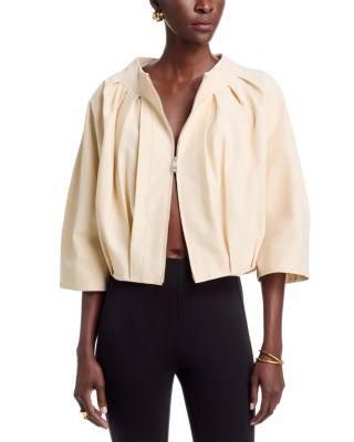 Jess Pleated Jacket by SIMKHAI