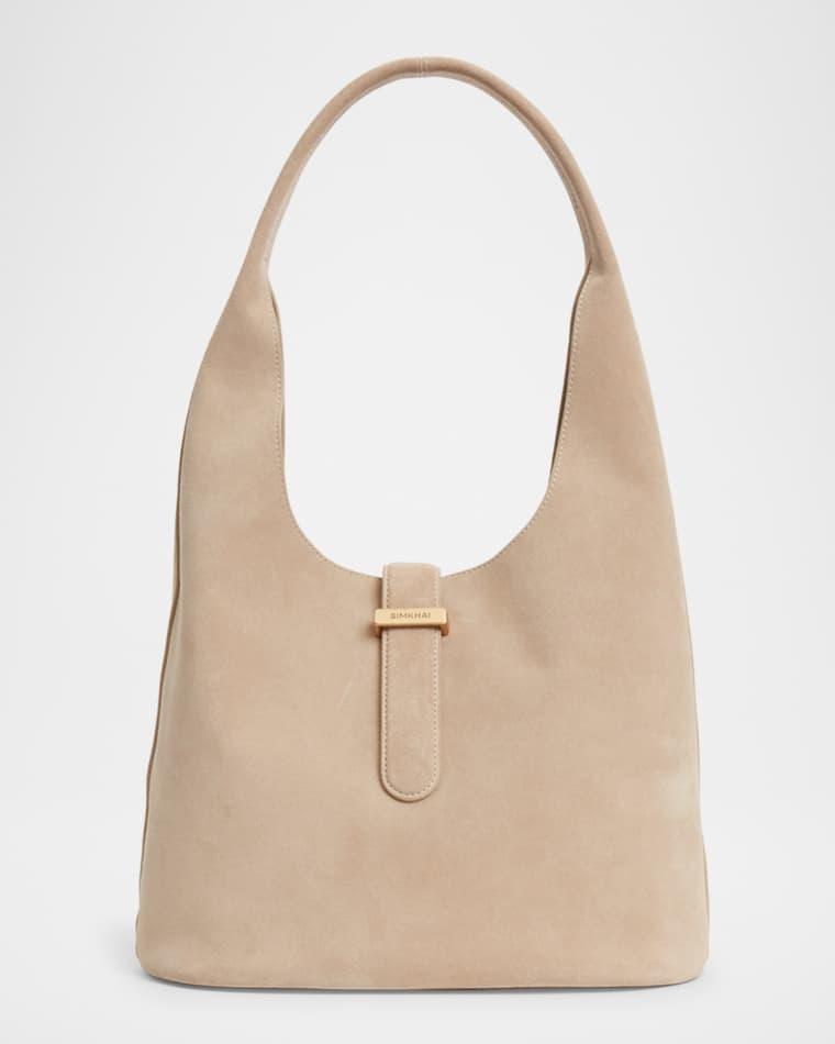 Khai Suede Hobo Bag by SIMKHAI