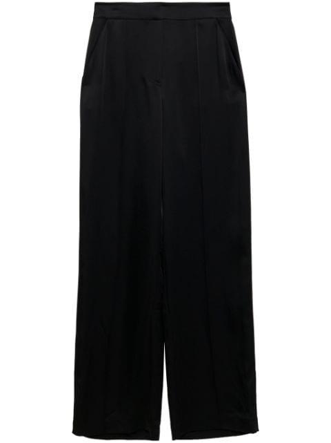 Kyra high-waisted crepe trousers by SIMKHAI