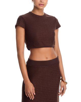Lidie Cropped Top by SIMKHAI