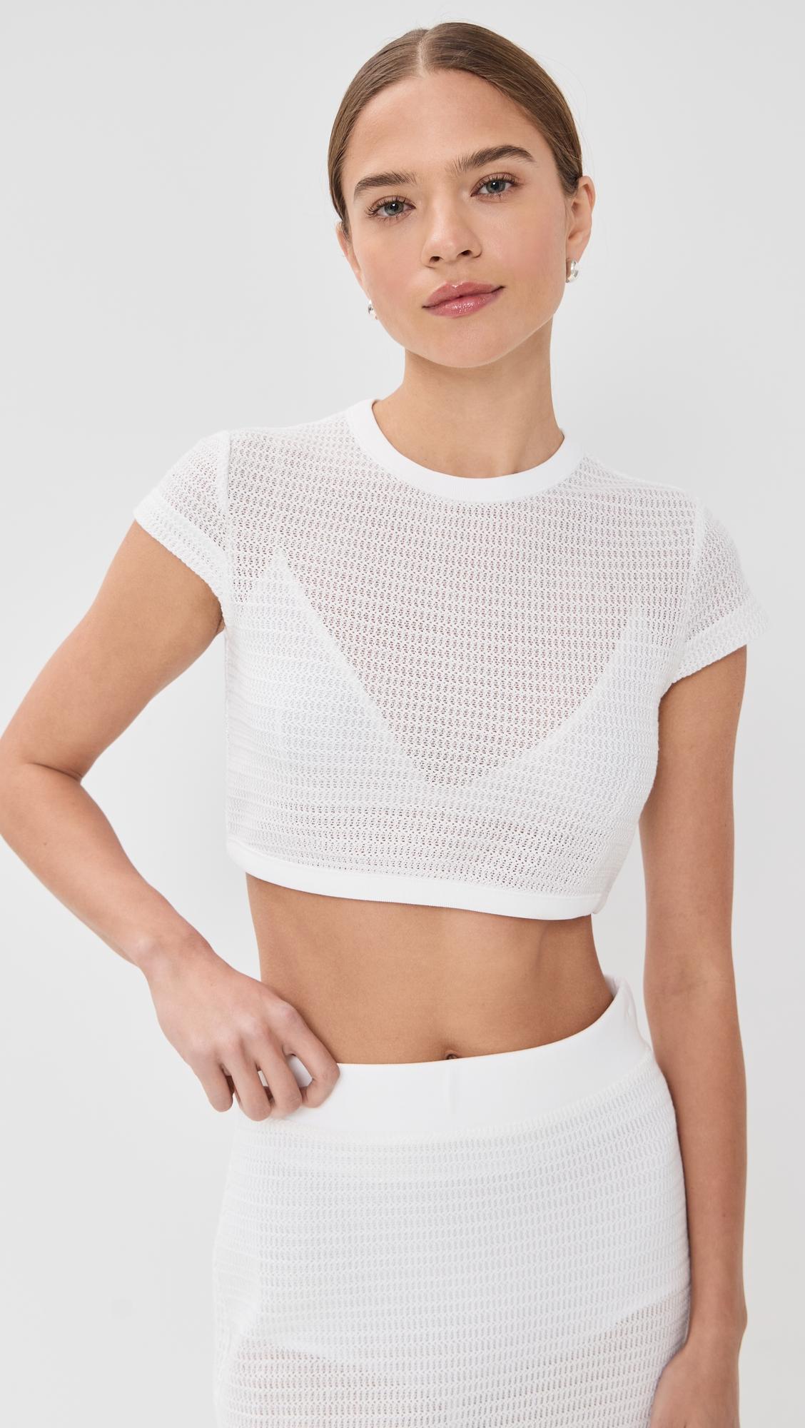 Lidie Short Sleeve Top by SIMKHAI