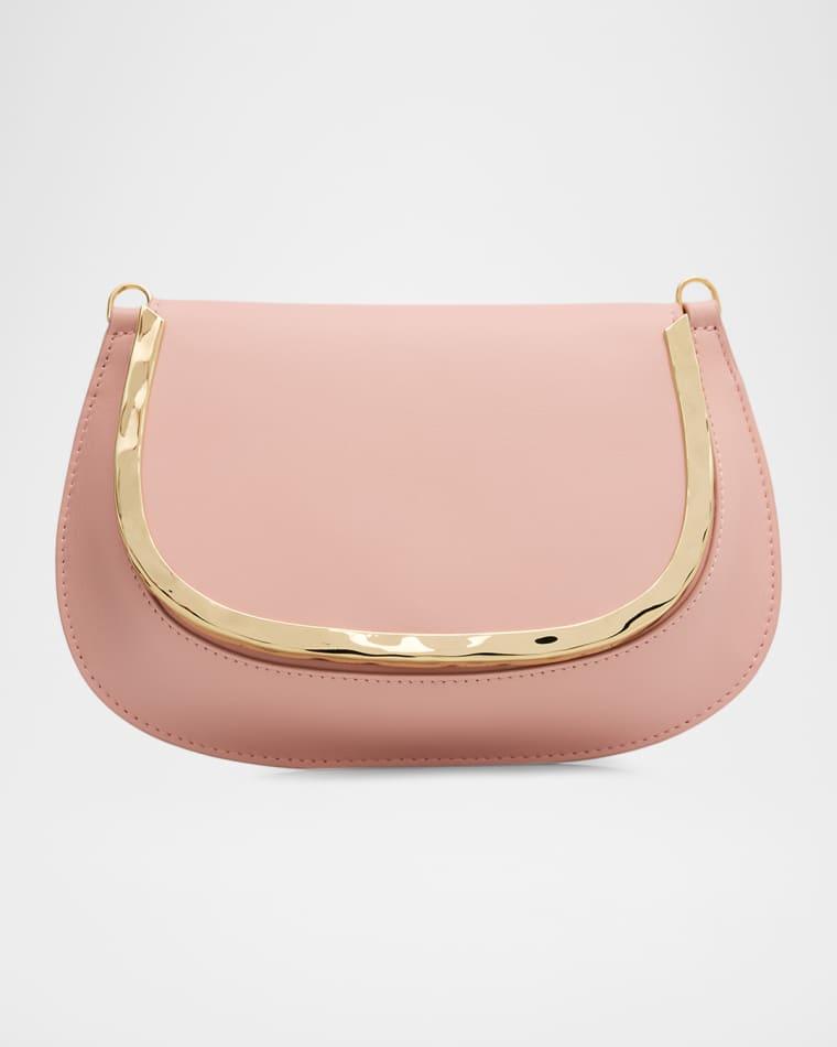 Logan Metal-Trim Smooth Leather Crossbody Bag by SIMKHAI