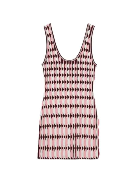 Lorien geometric mini dress by SIMKHAI