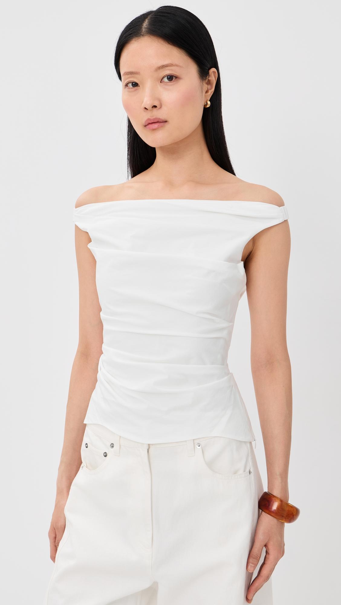 Maisel Draped Top by SIMKHAI