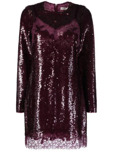 Mako sequinned minidress by SIMKHAI