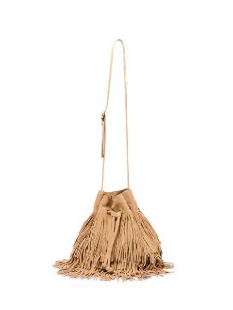Marena fringe-trimmed cross body bag by SIMKHAI
