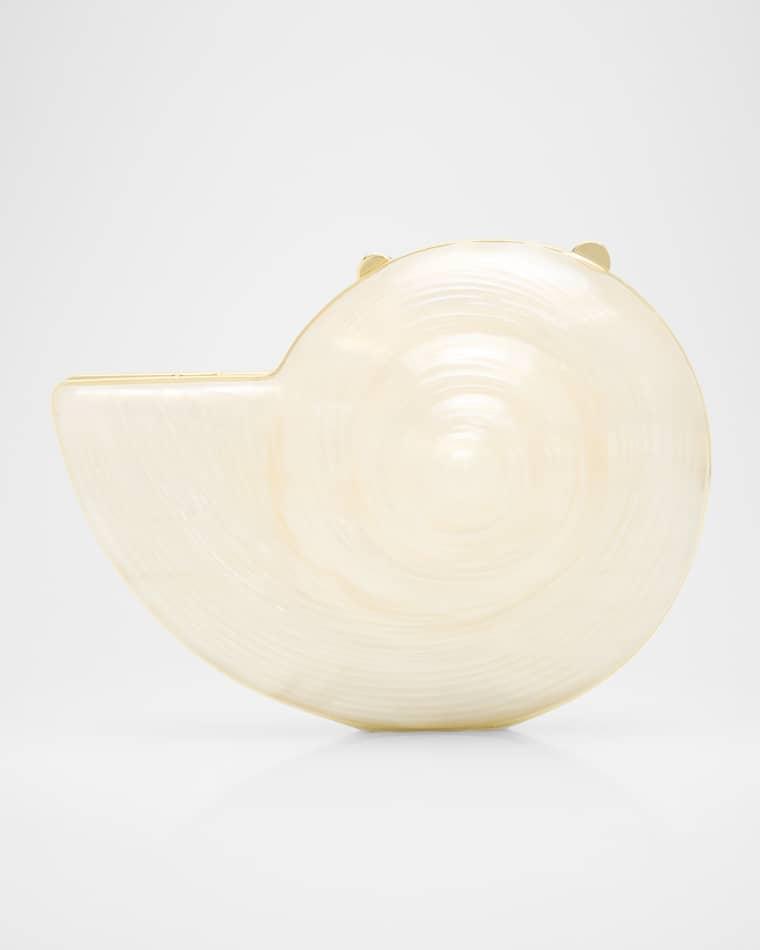 Marion Acrylic Shell Clutch Bag by SIMKHAI