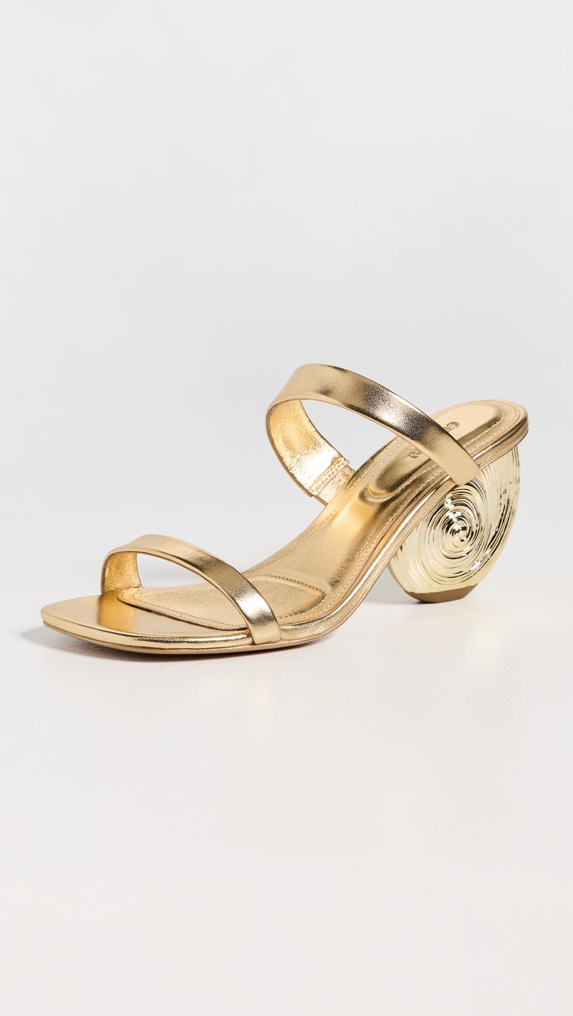 Marion Leather Shell Heels by SIMKHAI