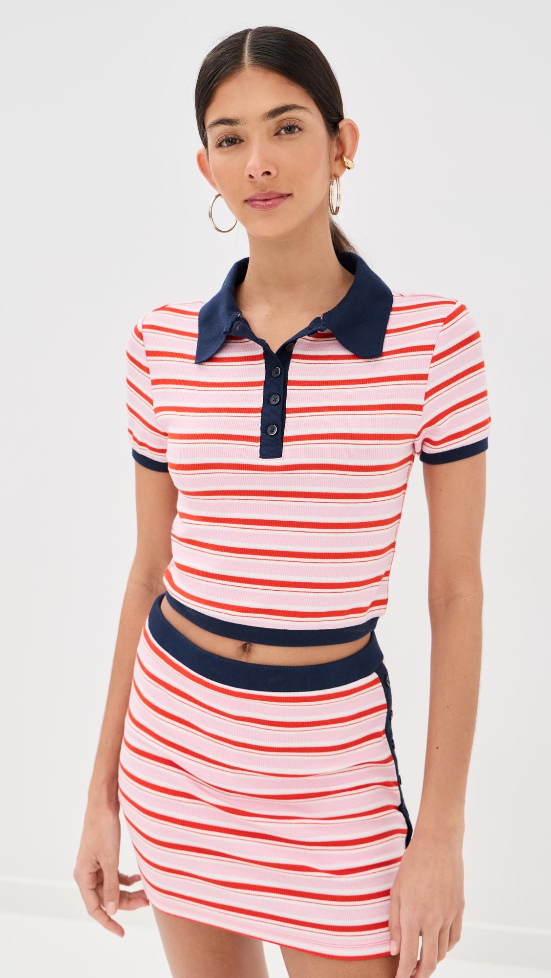 Marnie Knit Polo by SIMKHAI