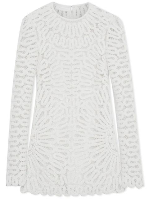 Mccall cage crochet mini dress by SIMKHAI
