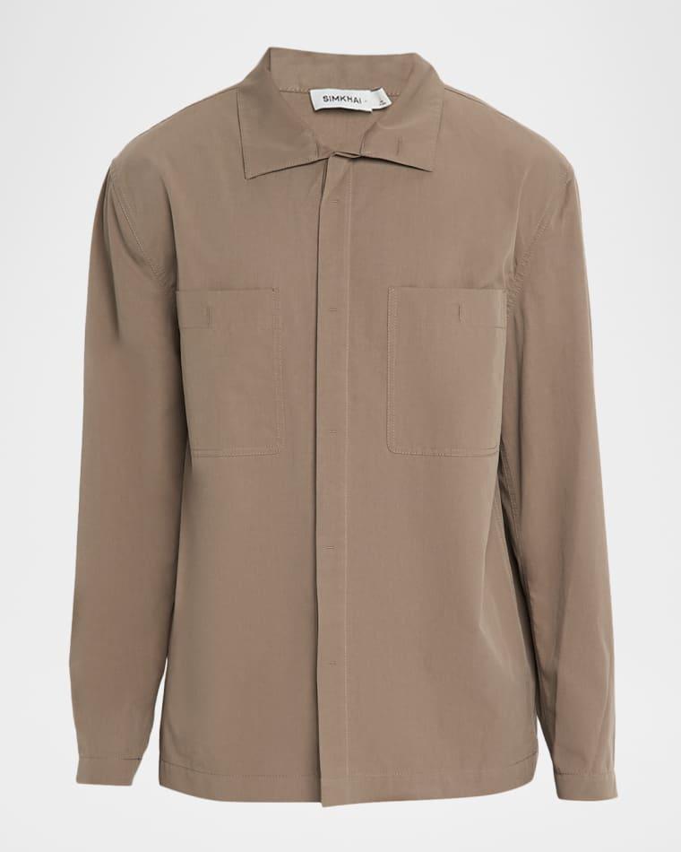 Men's Sean Relaxed-Fit Shirt Jacket by SIMKHAI