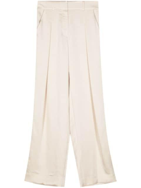 Mercer satin trousers by SIMKHAI