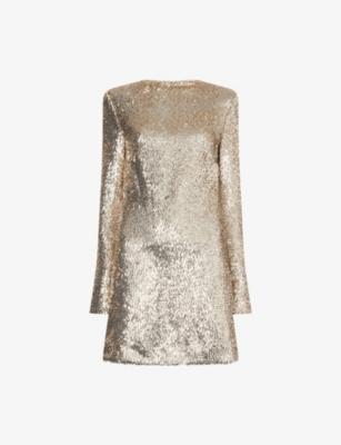 Opal Sequinned Mini Dress by SIMKHAI