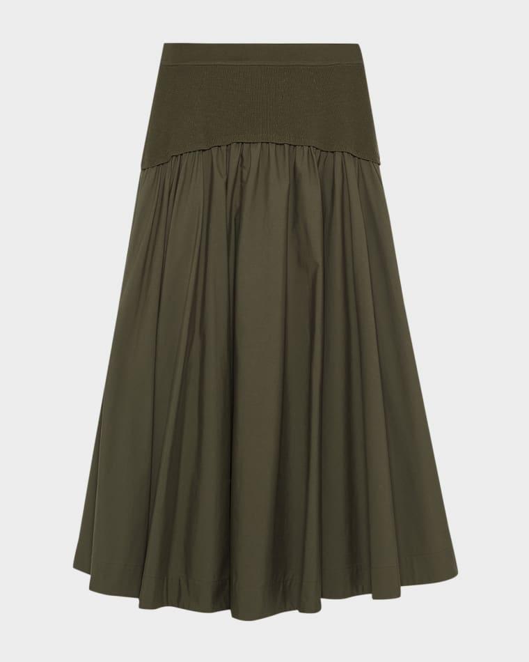 Ovie Midi Skirt by SIMKHAI