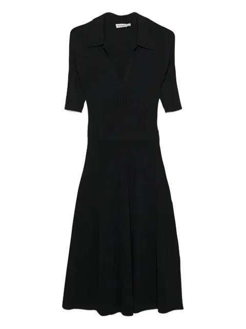 Pati polo-collar midi dress by SIMKHAI