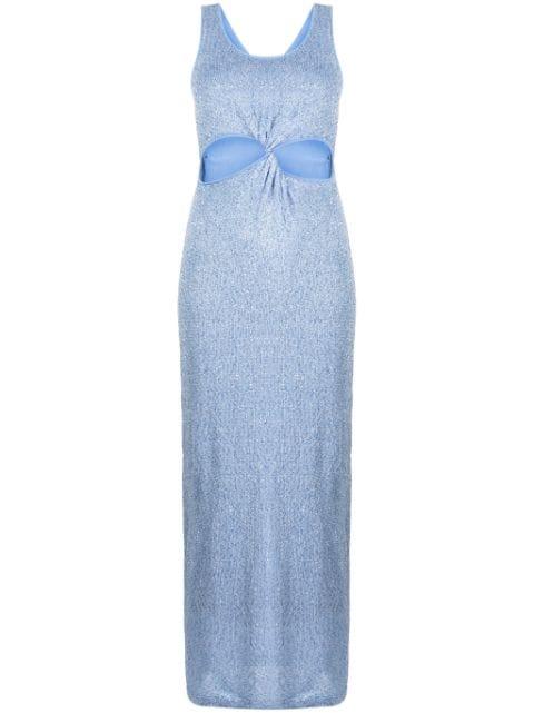 Rayne sequined maxi dress by SIMKHAI
