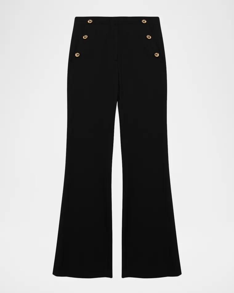 Robin Sailor Button Trousers by SIMKHAI
