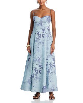 Rudie Bustier Maxi Dress by SIMKHAI
