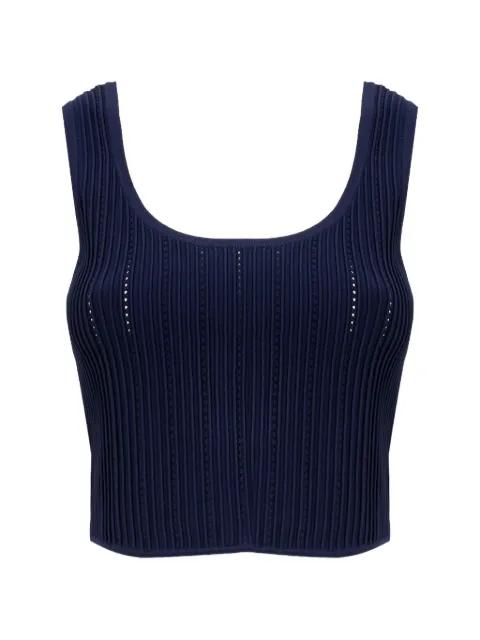 Rylan pointelle-knit tank top by SIMKHAI