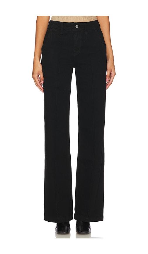 SIMKHAI Ansel Denim Trouser Jeans in Black by SIMKHAI