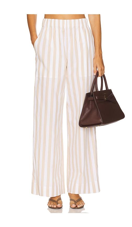 SIMKHAI Arden Pull On Pant in Beige by SIMKHAI