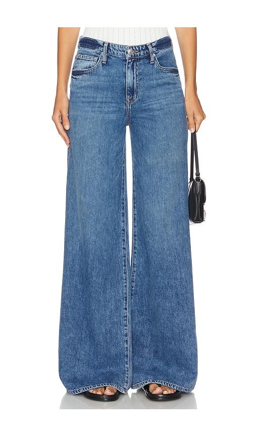SIMKHAI Arlo Wide Leg in Blue by SIMKHAI