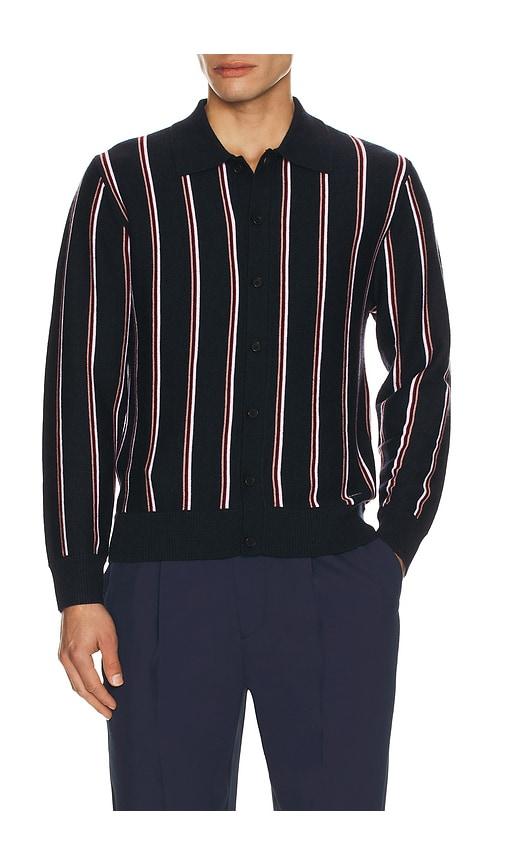 SIMKHAI Elio Cardigan in Black by SIMKHAI