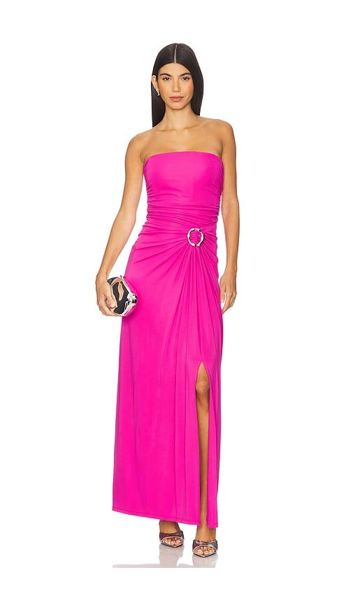SIMKHAI Emma Bustier Gown in Pink by SIMKHAI