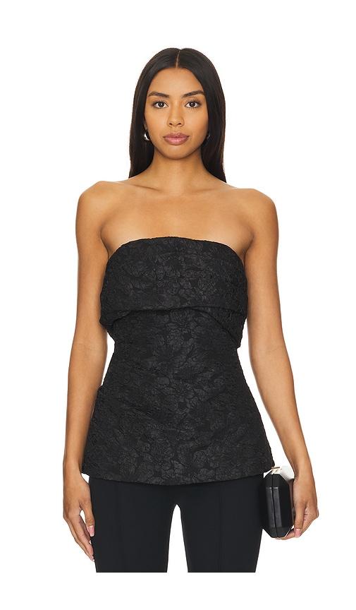 SIMKHAI Gael Top in Black by SIMKHAI