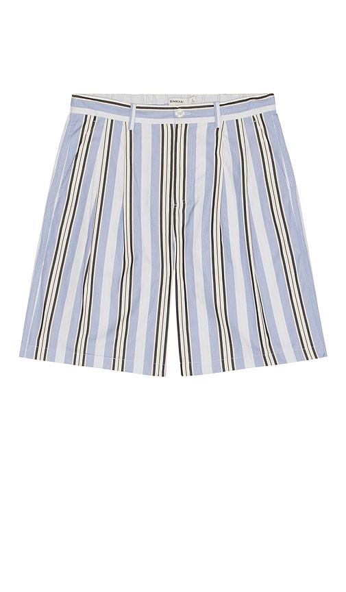 SIMKHAI Hugh Shorts in Baby Blue by SIMKHAI