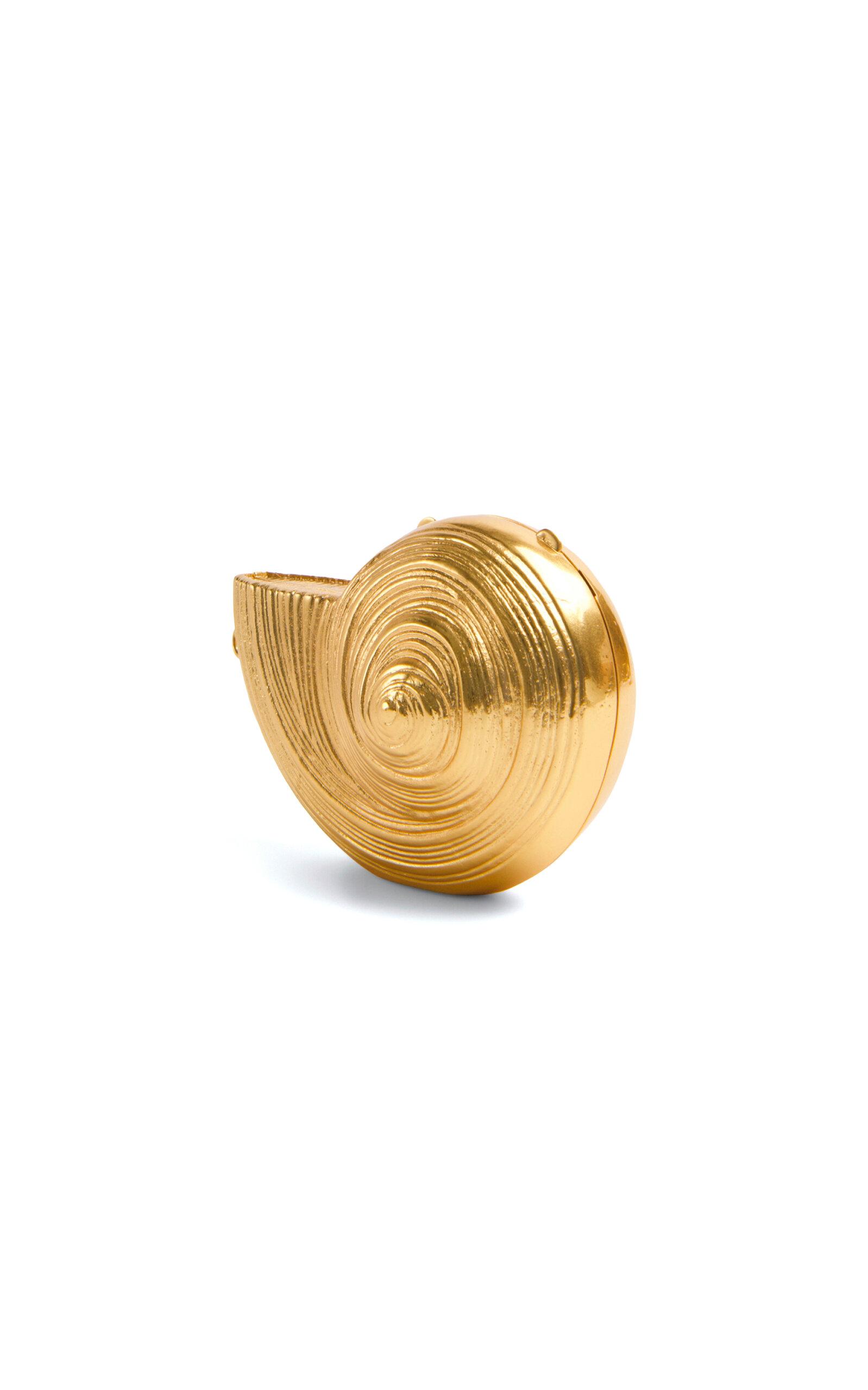 SIMKHAI Marion Metal Shell Clutch - Moda Operandi by SIMKHAI