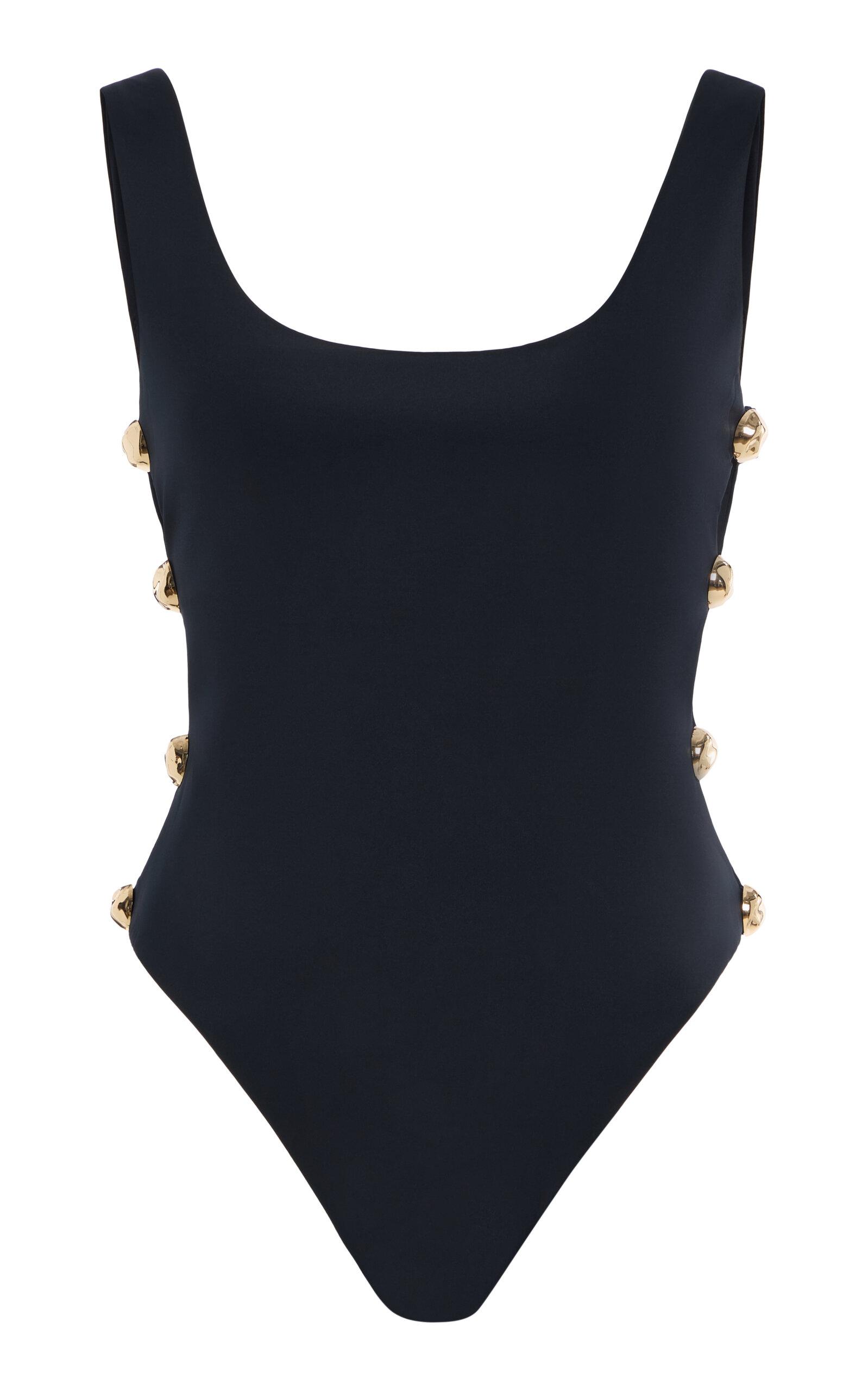 SIMKHAI Mona Scoop Neck Swimsuit - Moda Operandi by SIMKHAI