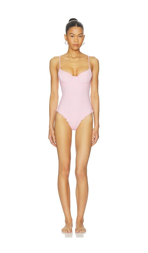 SIMKHAI Suni One Piece in Lavender by SIMKHAI