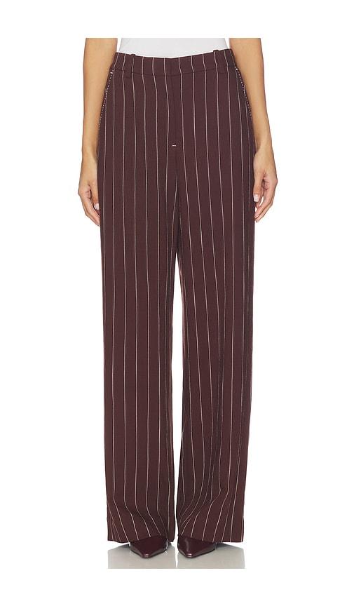 SIMKHAI Tavar Pants in Brown by SIMKHAI