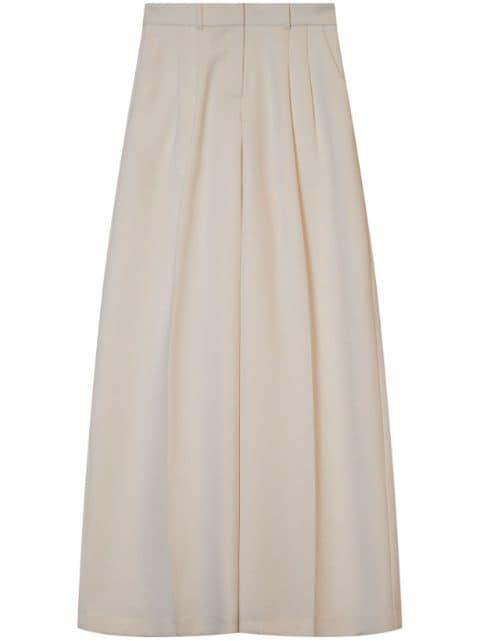 Sanaz pleated palazzo pants by SIMKHAI