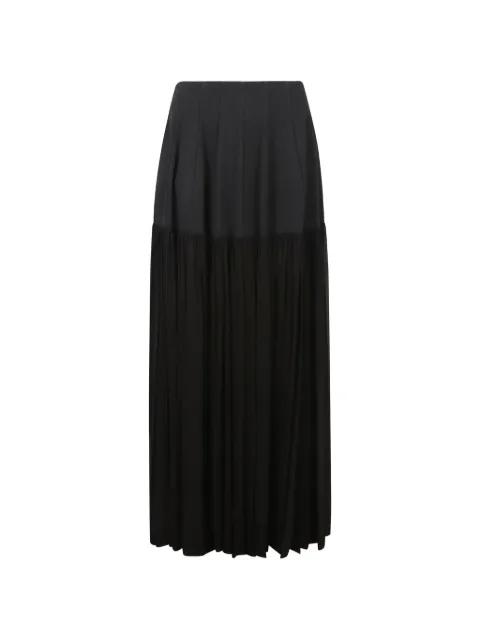 Saryn draped jersey skirt by SIMKHAI
