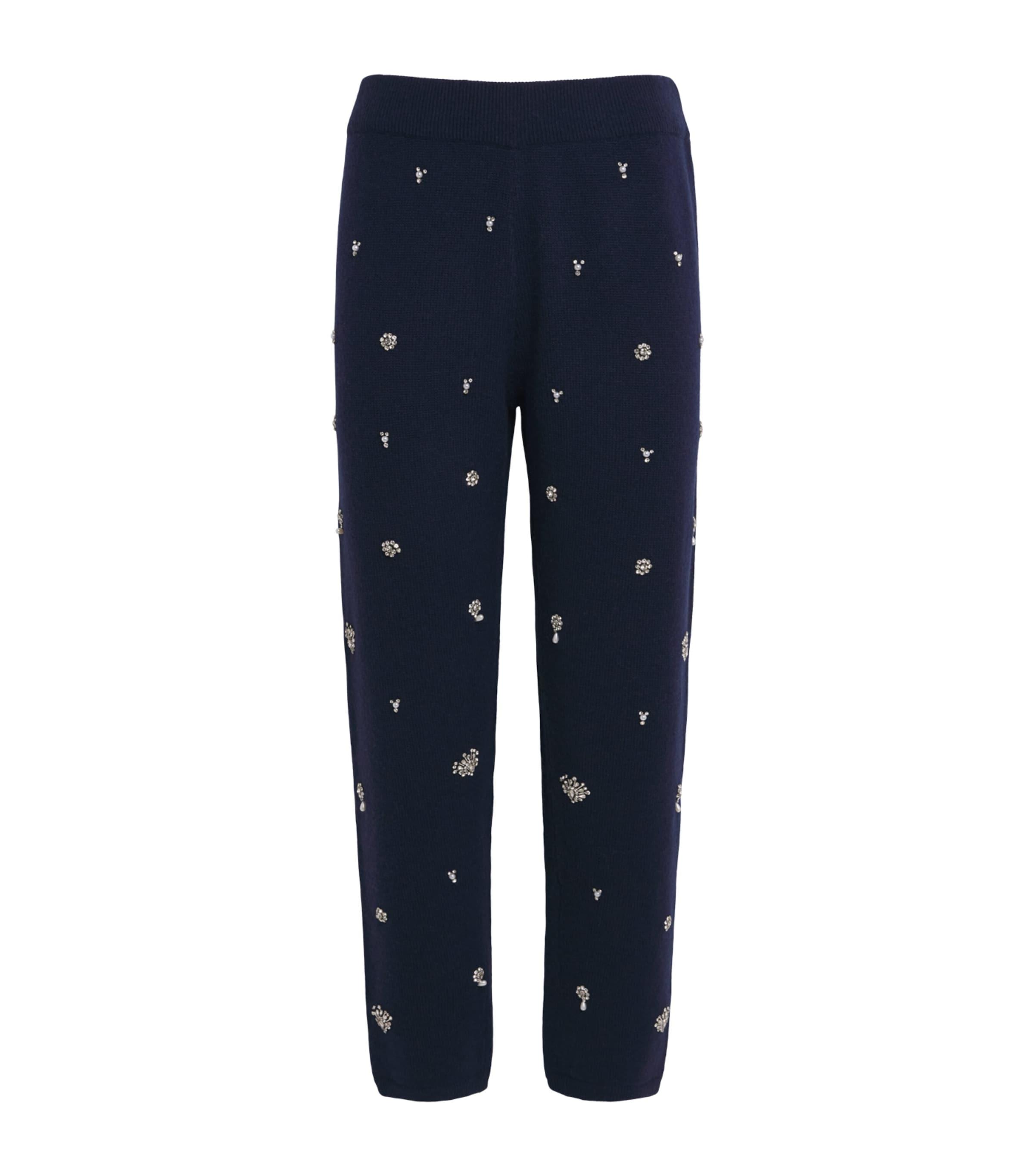 Simkhai Wool-Cashmere Embellished Kandace Sweatpants by SIMKHAI