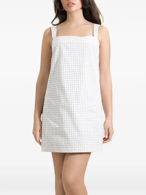 Sloan gingham mini dress by SIMKHAI