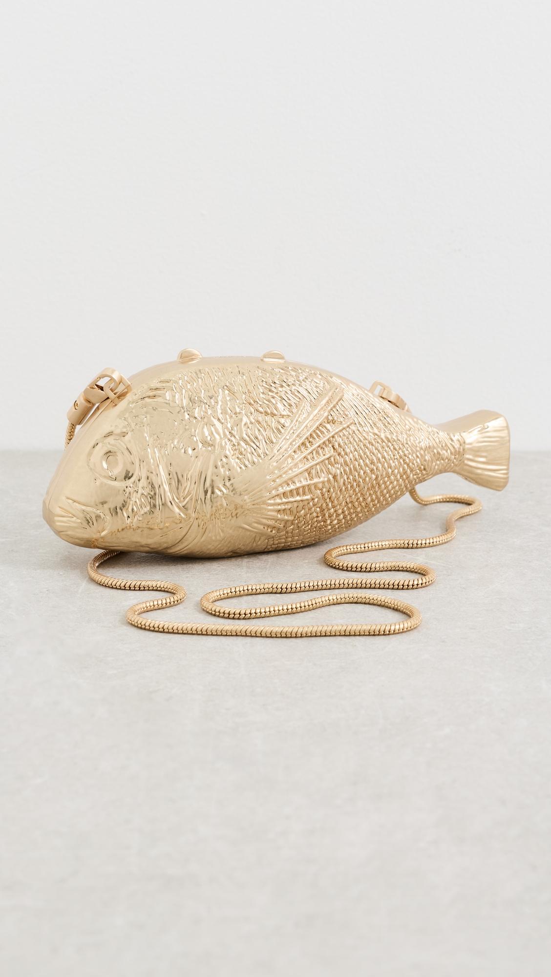 Splash Metal Clutch by SIMKHAI