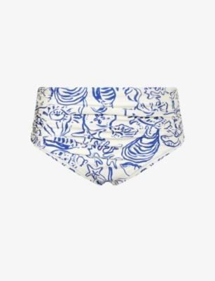 Teya High-Rise Bikini Bottoms by SIMKHAI