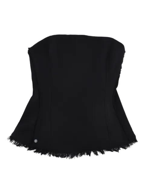 Theodora fringed top by SIMKHAI