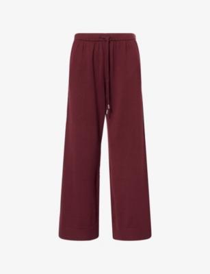 Travel Drawstring Cotton And Cashmere Trousers by SIMKHAI