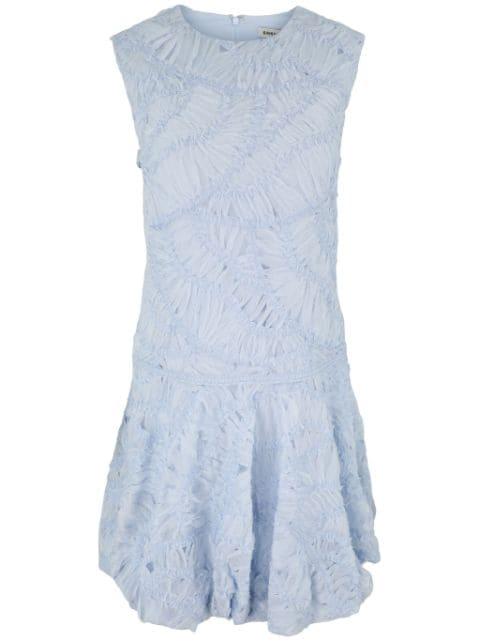 Vallan ruffle-detail minidress by SIMKHAI