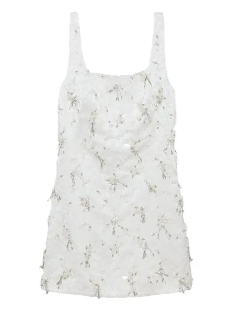 Viva beaded mini dress by SIMKHAI