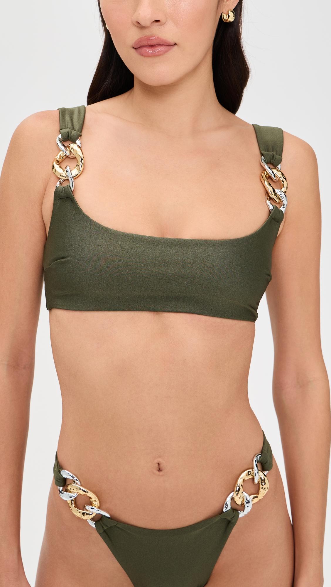 Wilda  Scoop Neck Tank Top by SIMKHAI