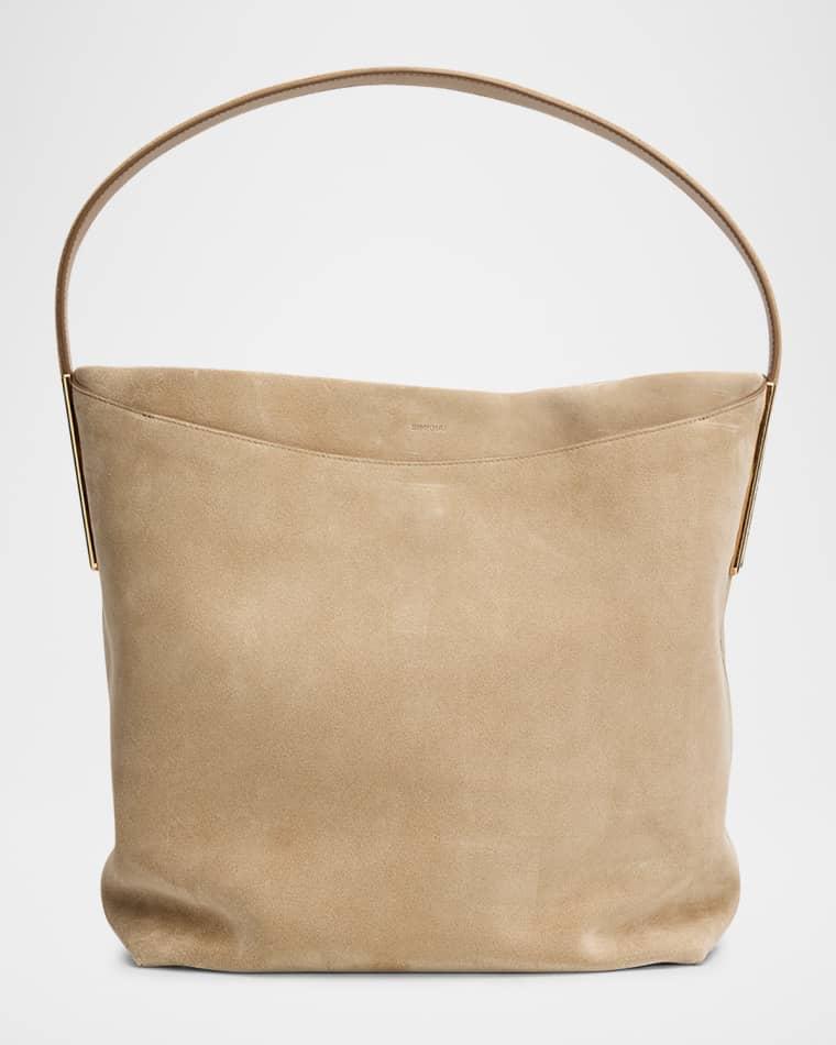 Wynn Large Suede Bucket Bag by SIMKHAI