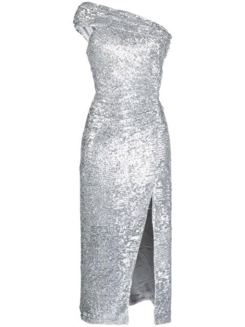 Zay Hammered sequin-embellished dress by SIMKHAI