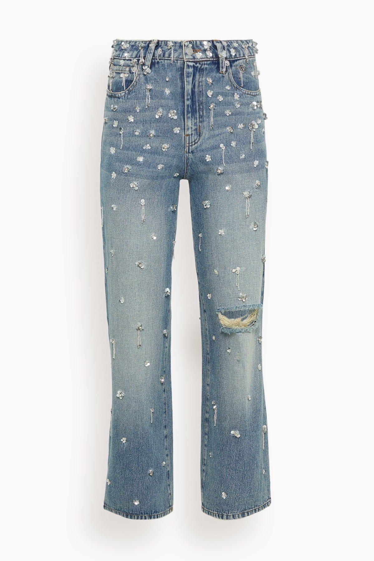 Zealand Embellished Pant in Hollywood by SIMKHAI