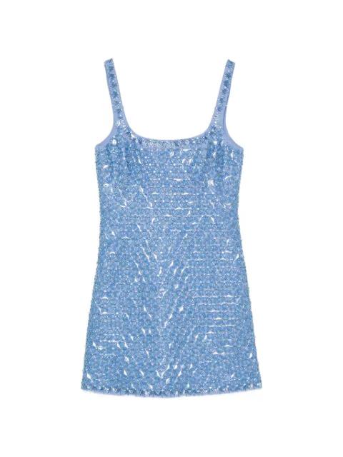 beaded mini dress by SIMKHAI